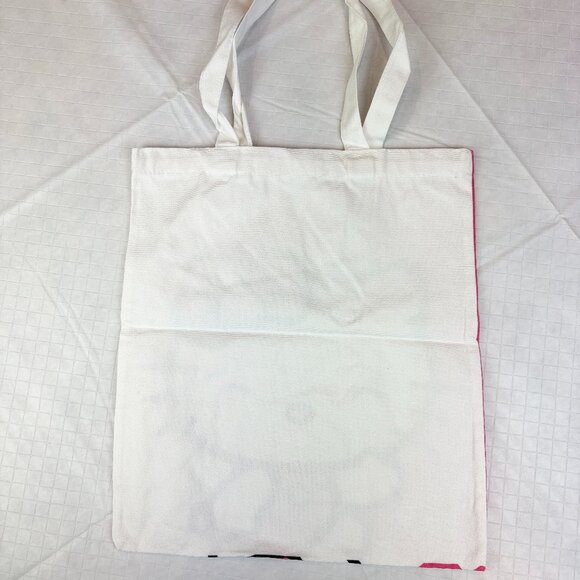 Hello Kitty Pink and White Canvas Tote Bag - Picture 2 of 5